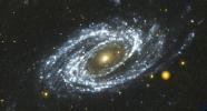 M81 i ultraviolett - bild: GALEX Team, Caltech, NASA
