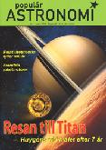 Framsida av Populr astronomi nr